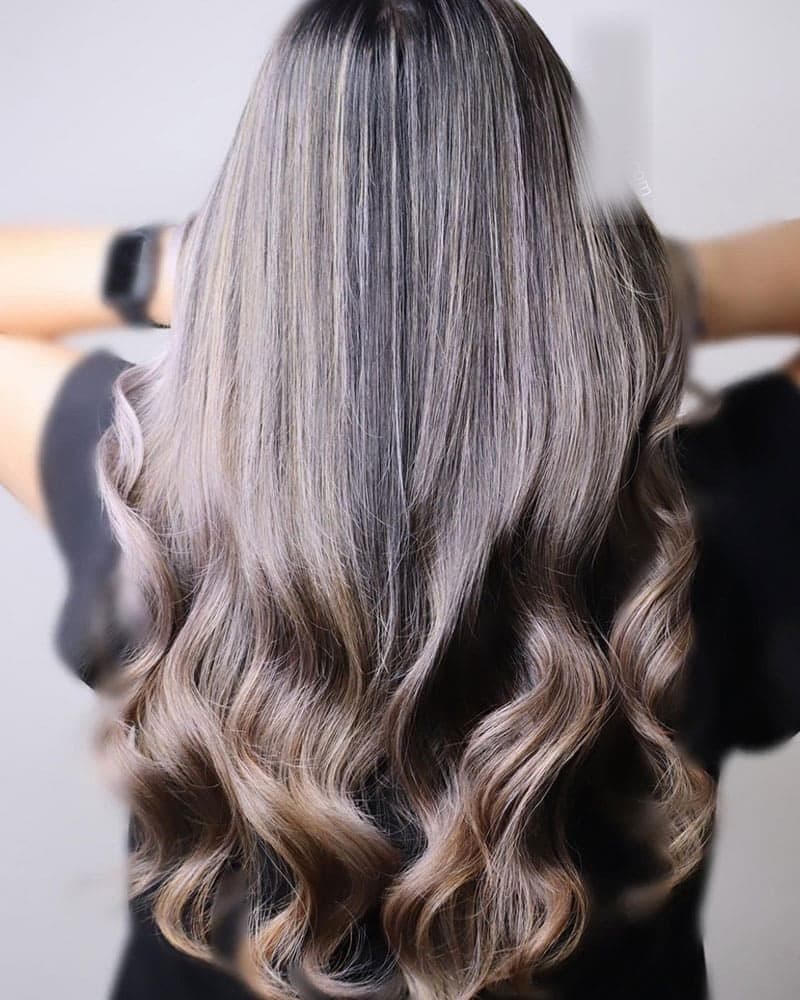 Balayage color work by Lila Soth